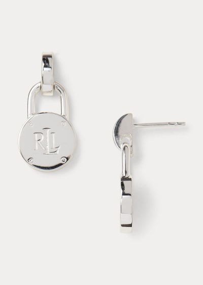 Espárragos Ralph Lauren Mujer Plateados - Sterling Padlock - DVHSI3670